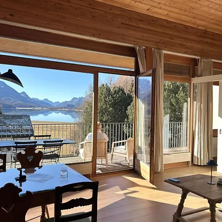 Chesa Myrta - Attic With Beautiful View Silvaplana